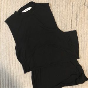 Mock Neck Bodycon Midi Dress